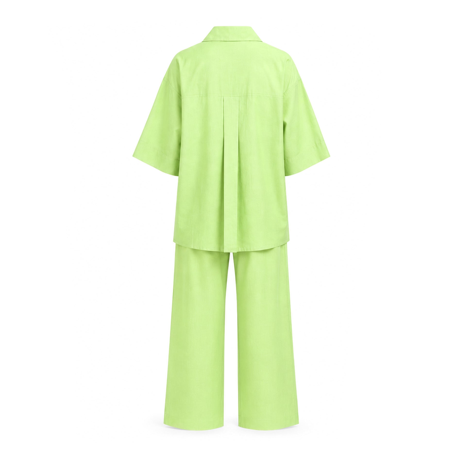 Lana Set with Pants- Lime Green