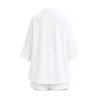 Lana Set with Shorts- Ivory