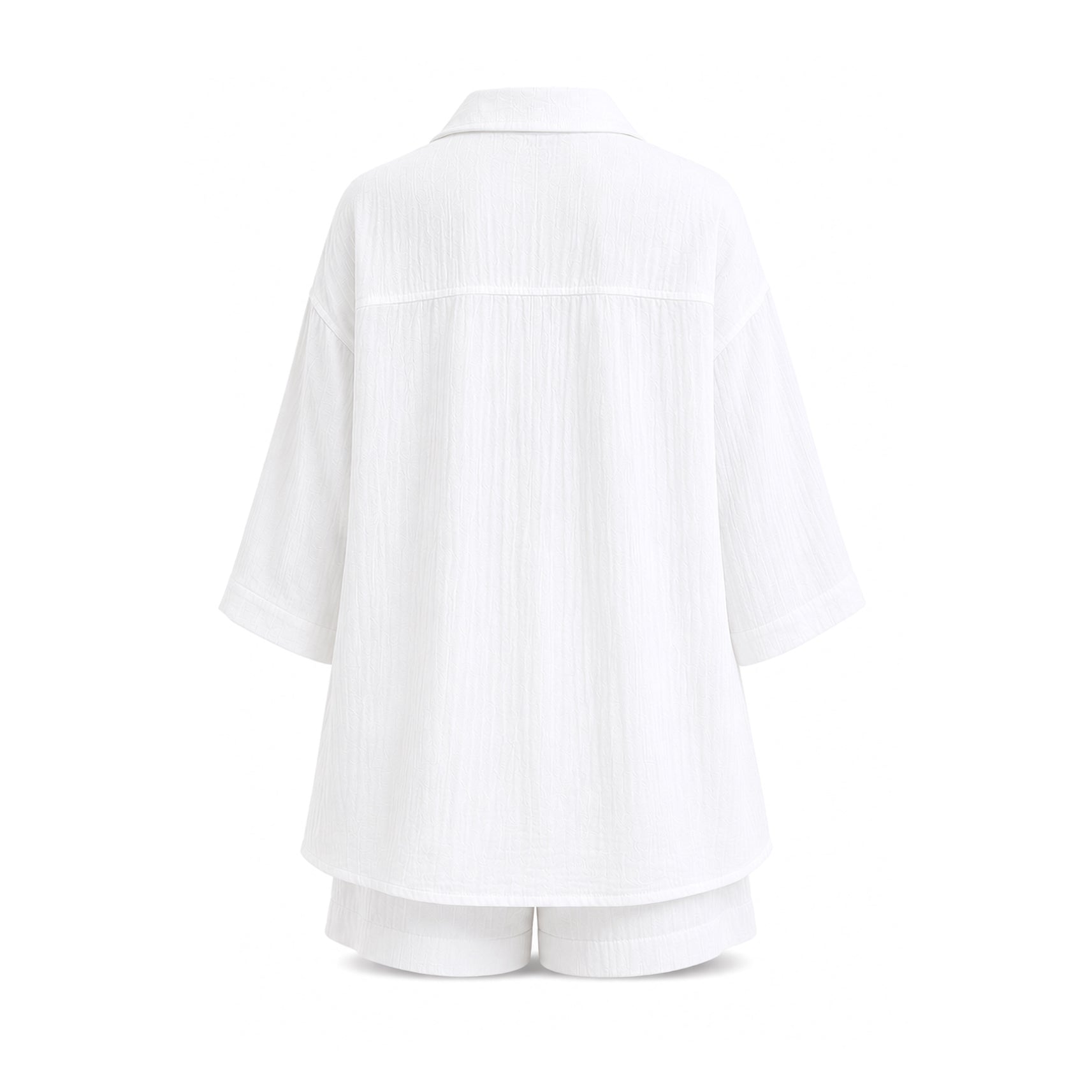 Lana Set with Shorts- Ivory