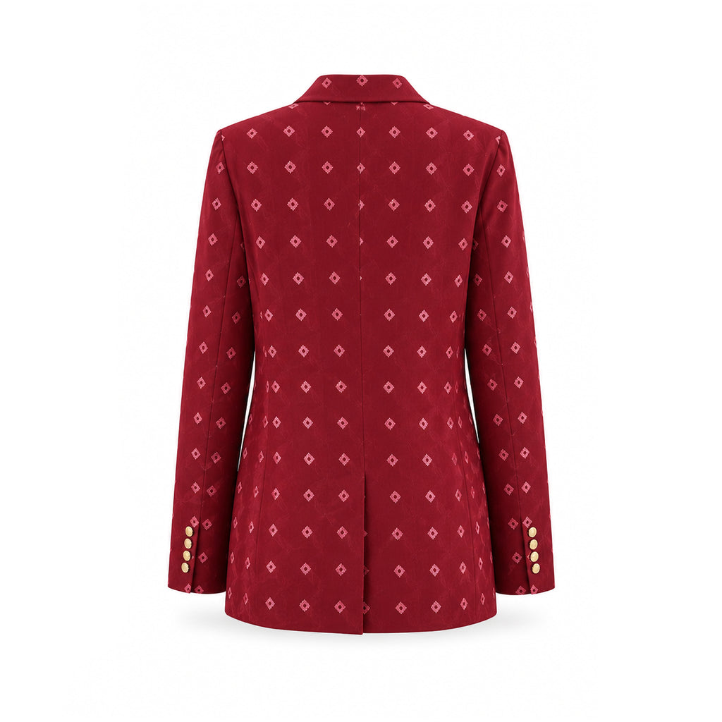 Jade Coat- maroon