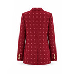 Jade Coat- maroon