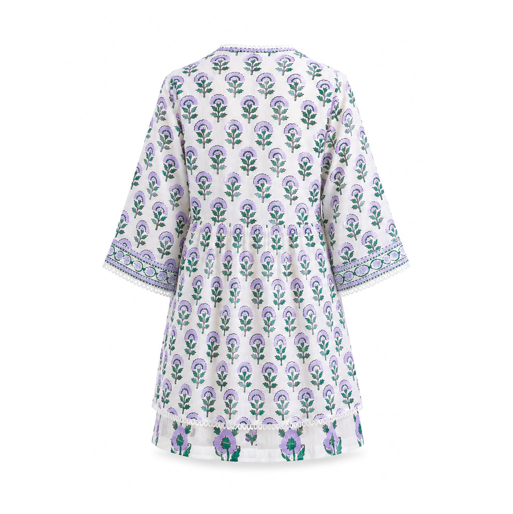 Augusta Dress- Lilac