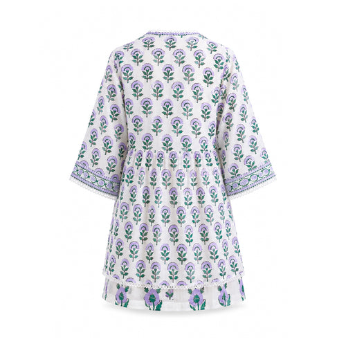 Augusta Dress- Lilac
