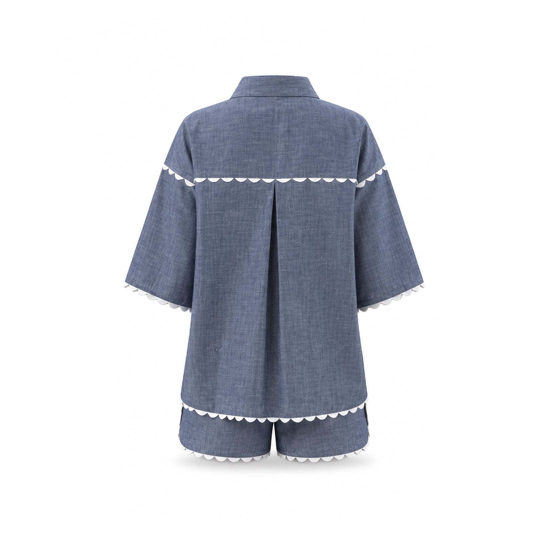 Lace Denim Set