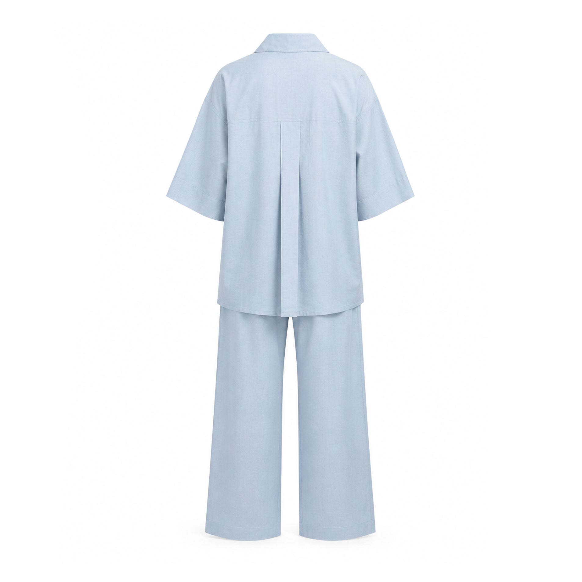 Lana Set with Pants- Sky Blue