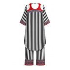 Black & White Striped Set