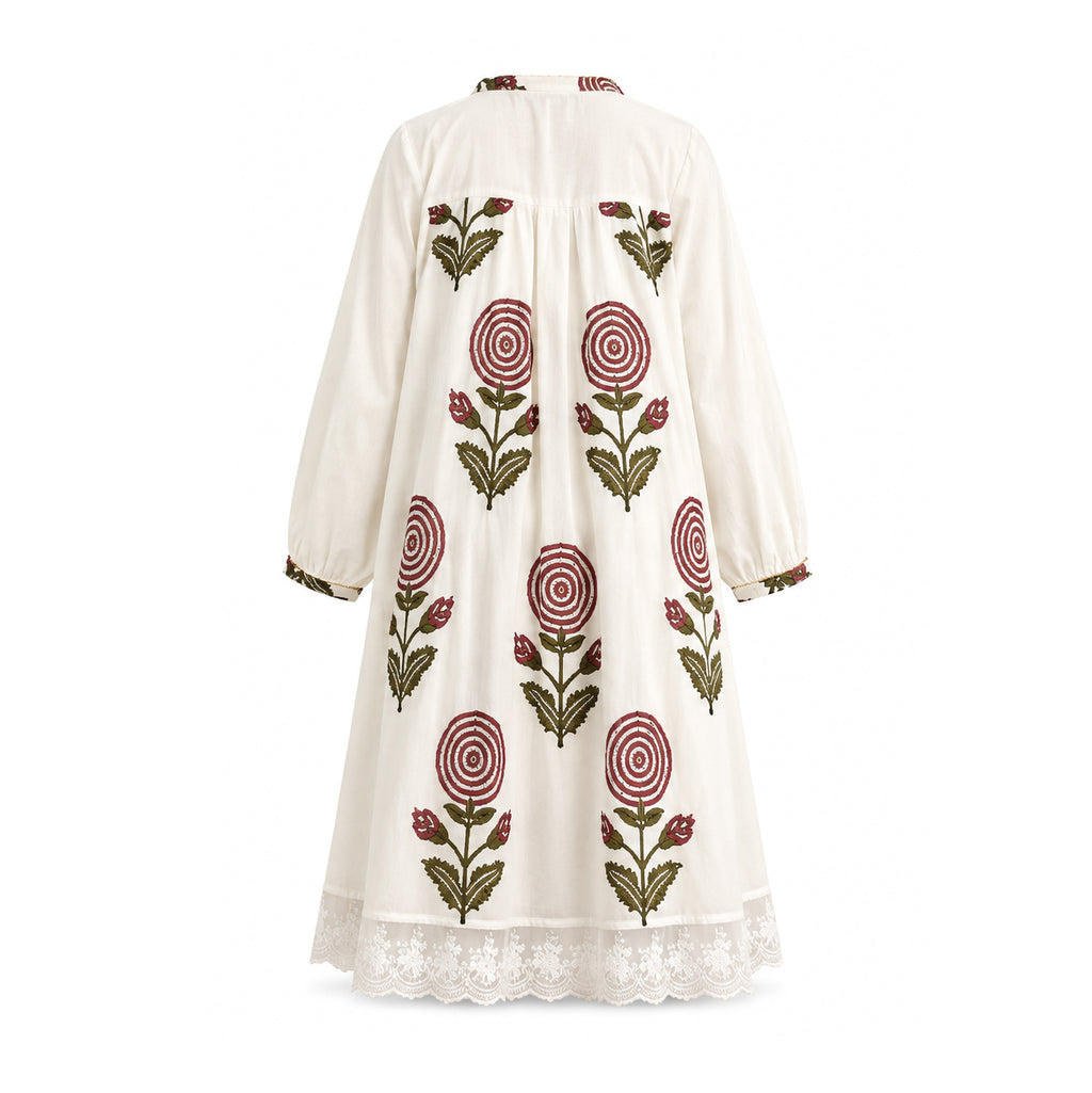 Ivory Flow Kurta Dress
