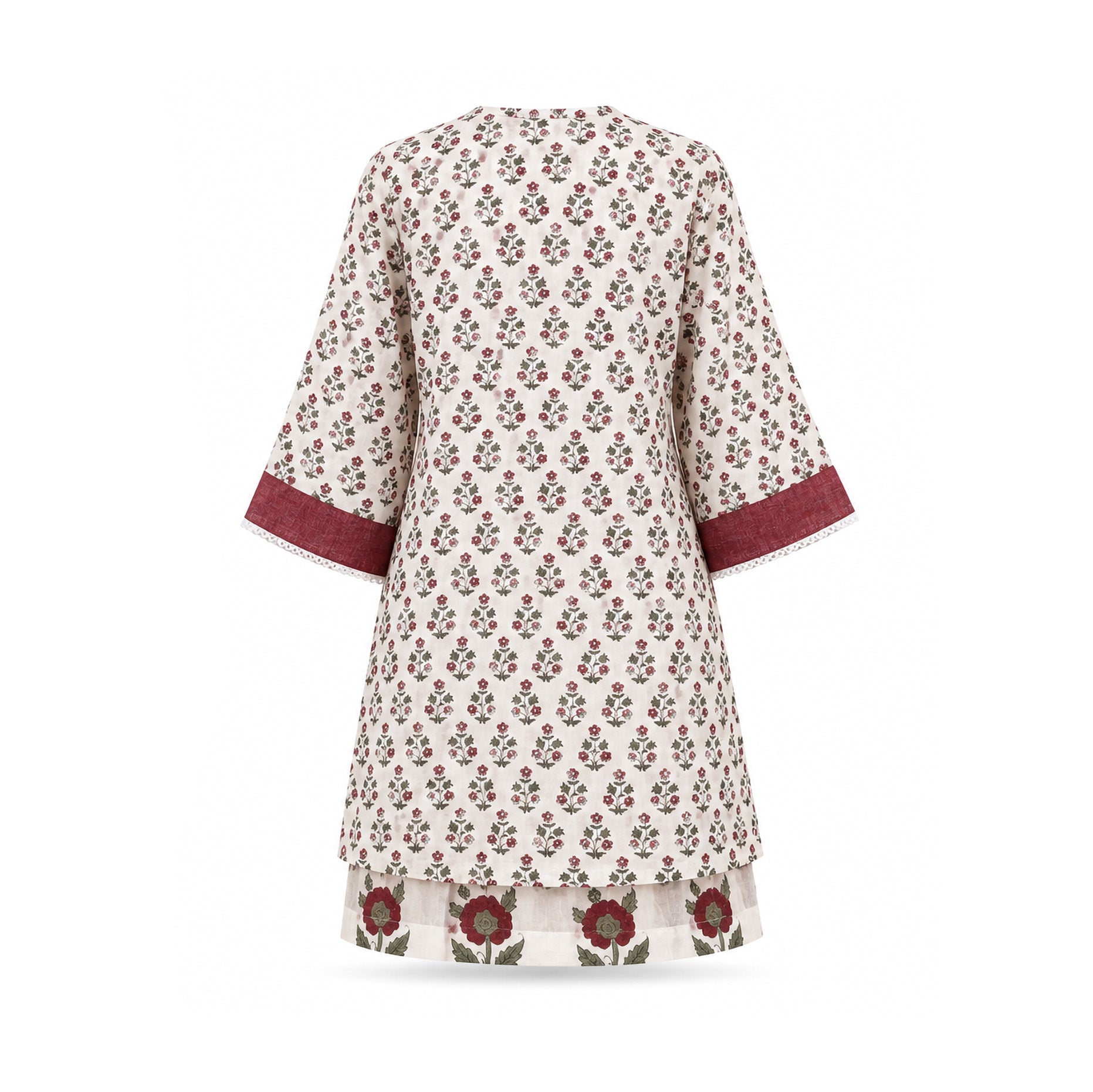 Augusta Dress- Wine