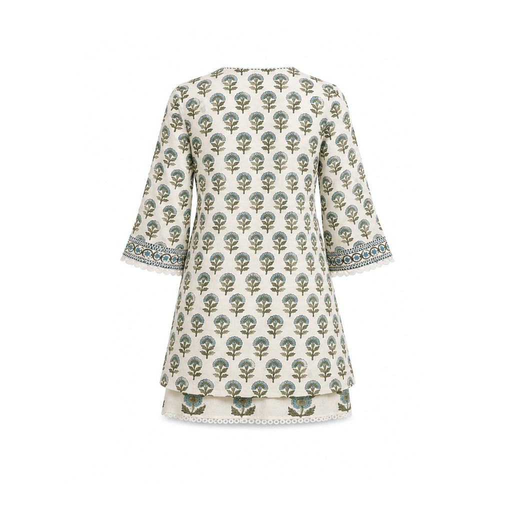 Augusta Dress- Blue