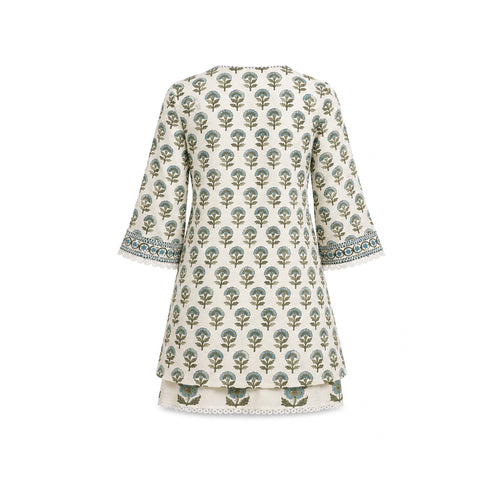 Augusta Dress- Blue