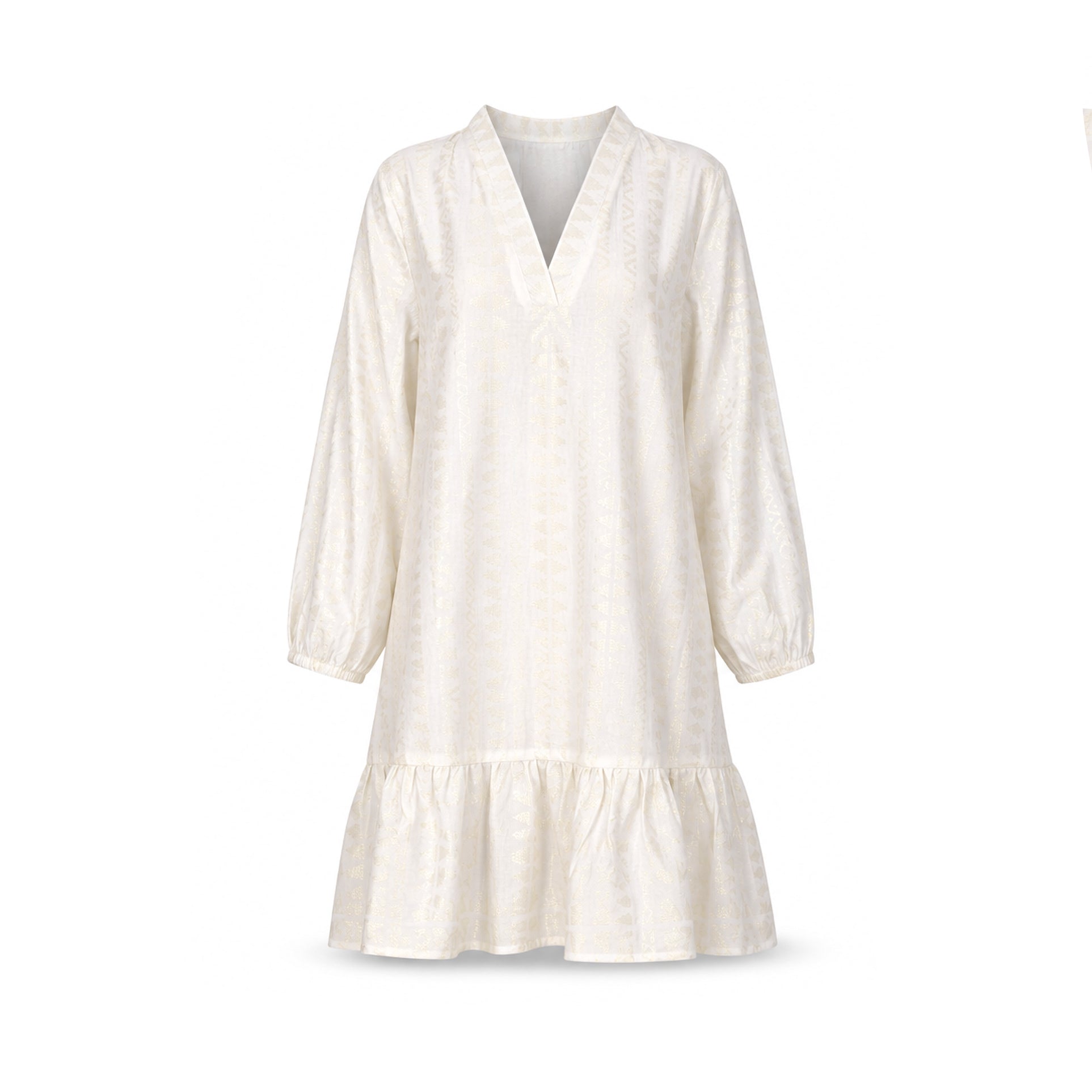 Adelina Dress- White