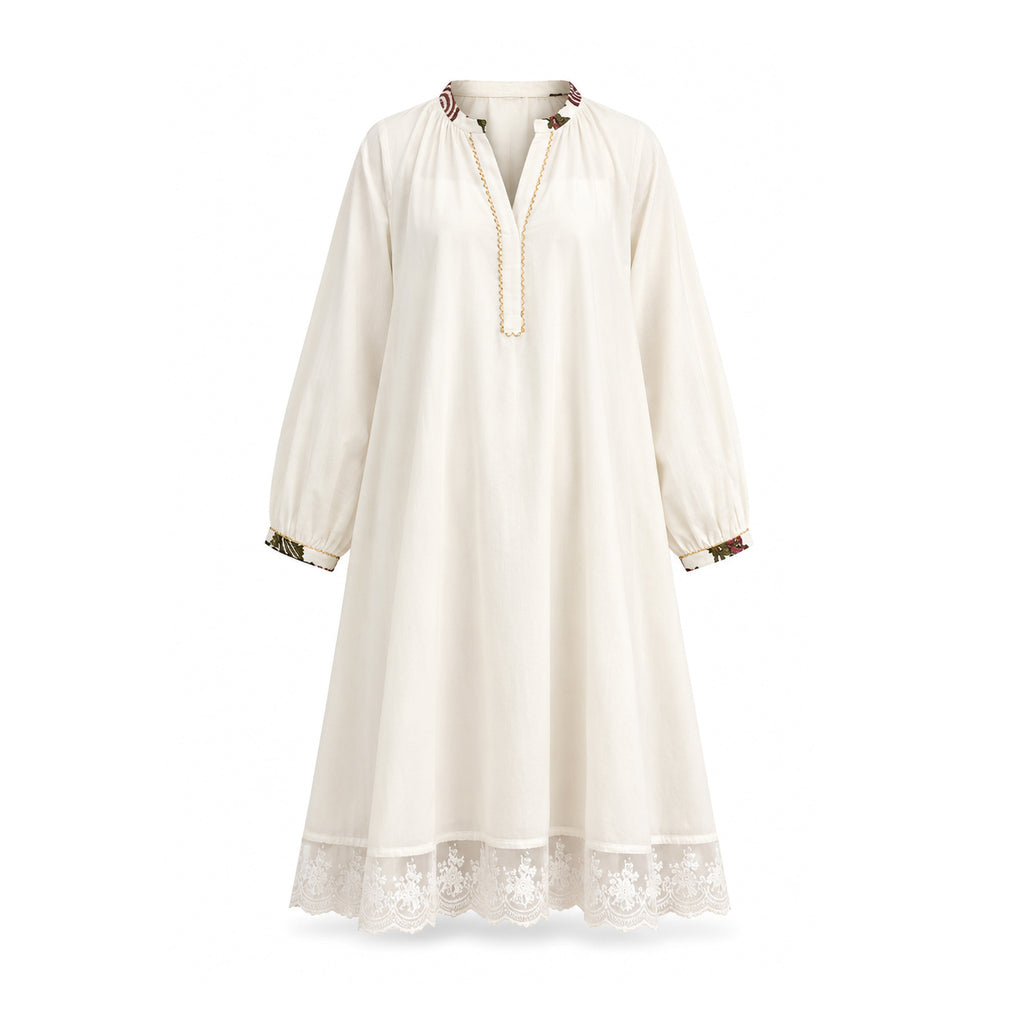 Ivory Flow Kurta Dress