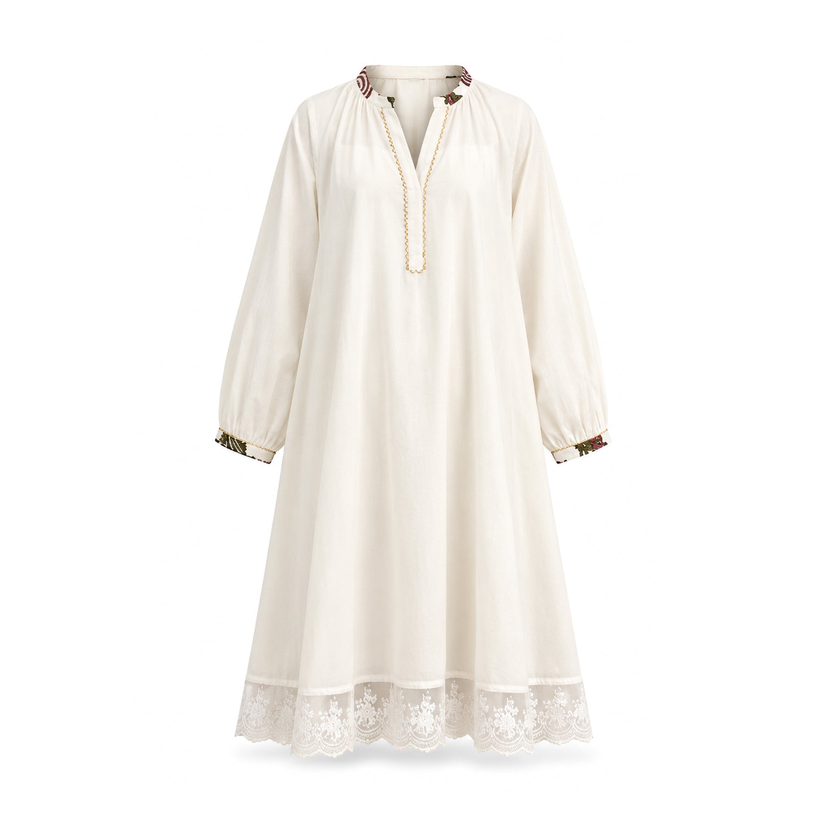 Ivory Flow Kurta Dress