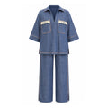 Gold Denim Set