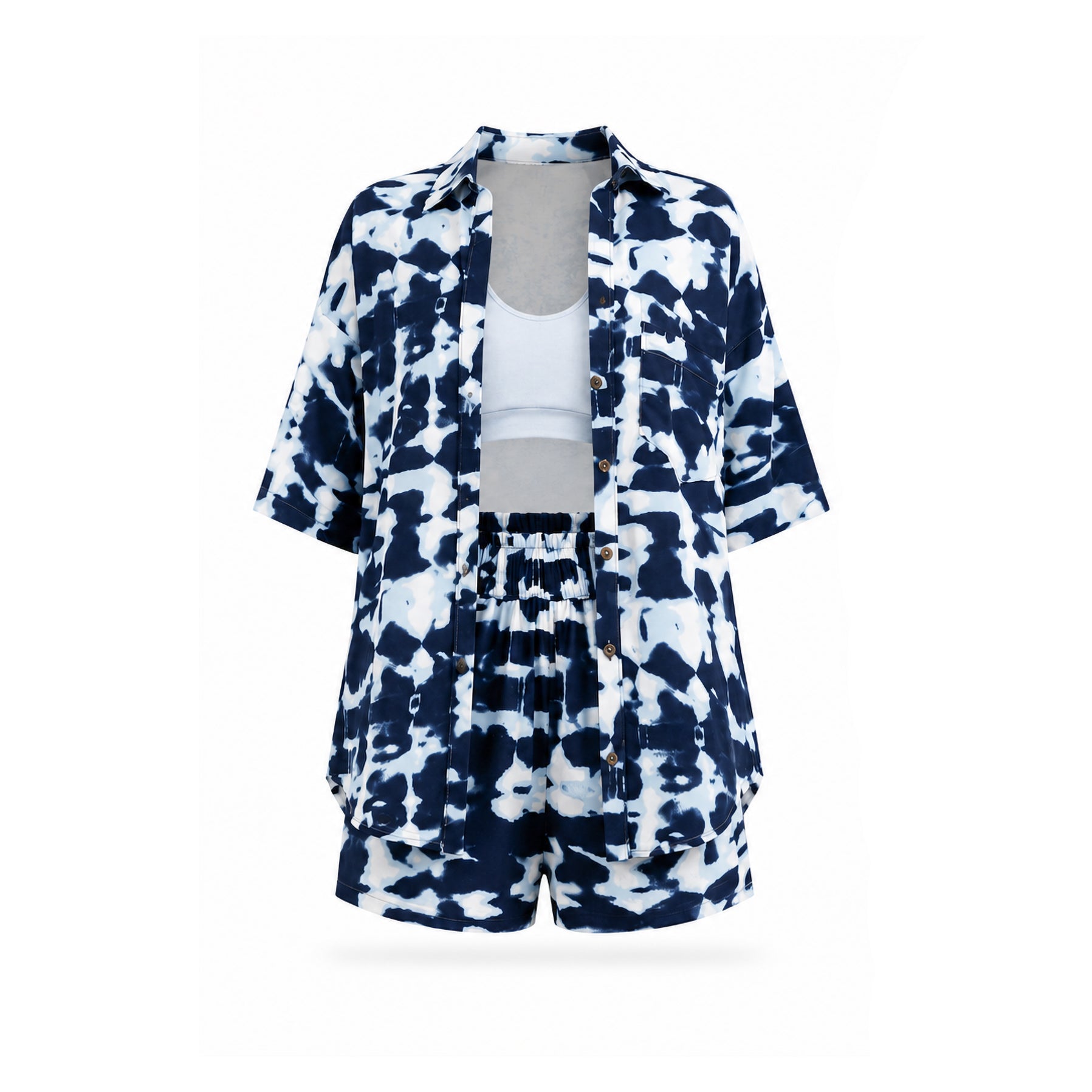 Sea Breeze Set with Shorts