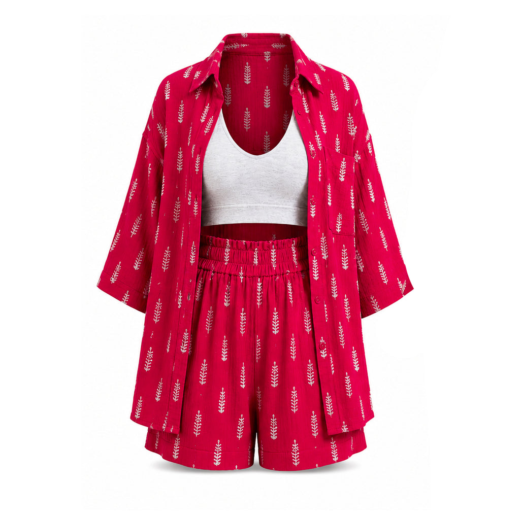 Faye Set- Hot Pink