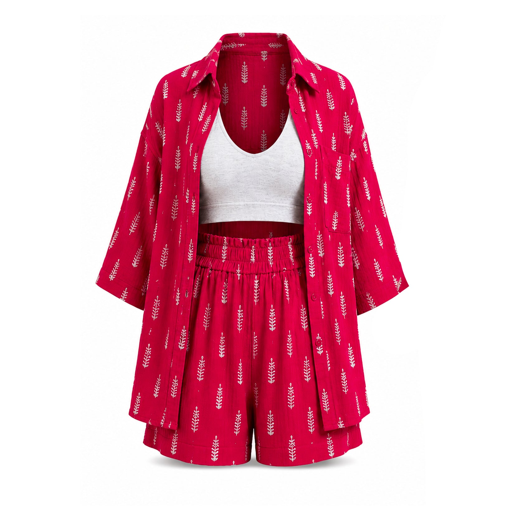 Faye Set- Hot Pink