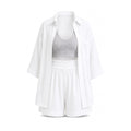 Lana Set with Shorts- Ivory