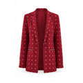 Jade Coat- maroon