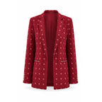 Jade Coat- maroon