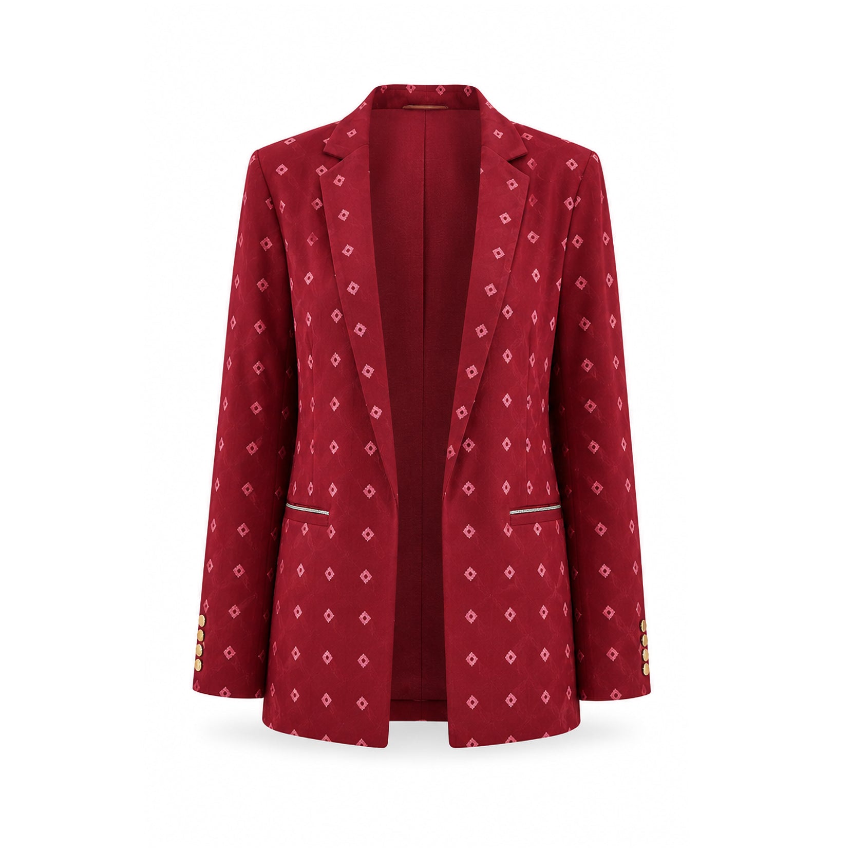 Jade Coat- maroon