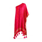 Ruby Rush One Shoulder Kaaftan Dress with Slip