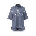 Lace Denim Set