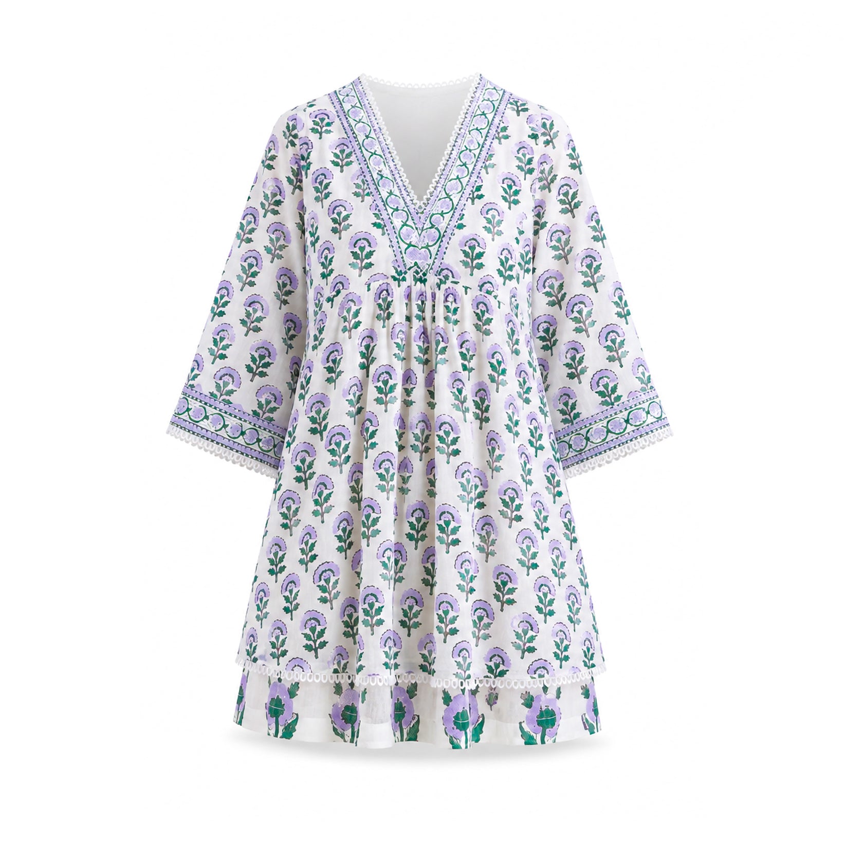 Augusta Dress- Lilac