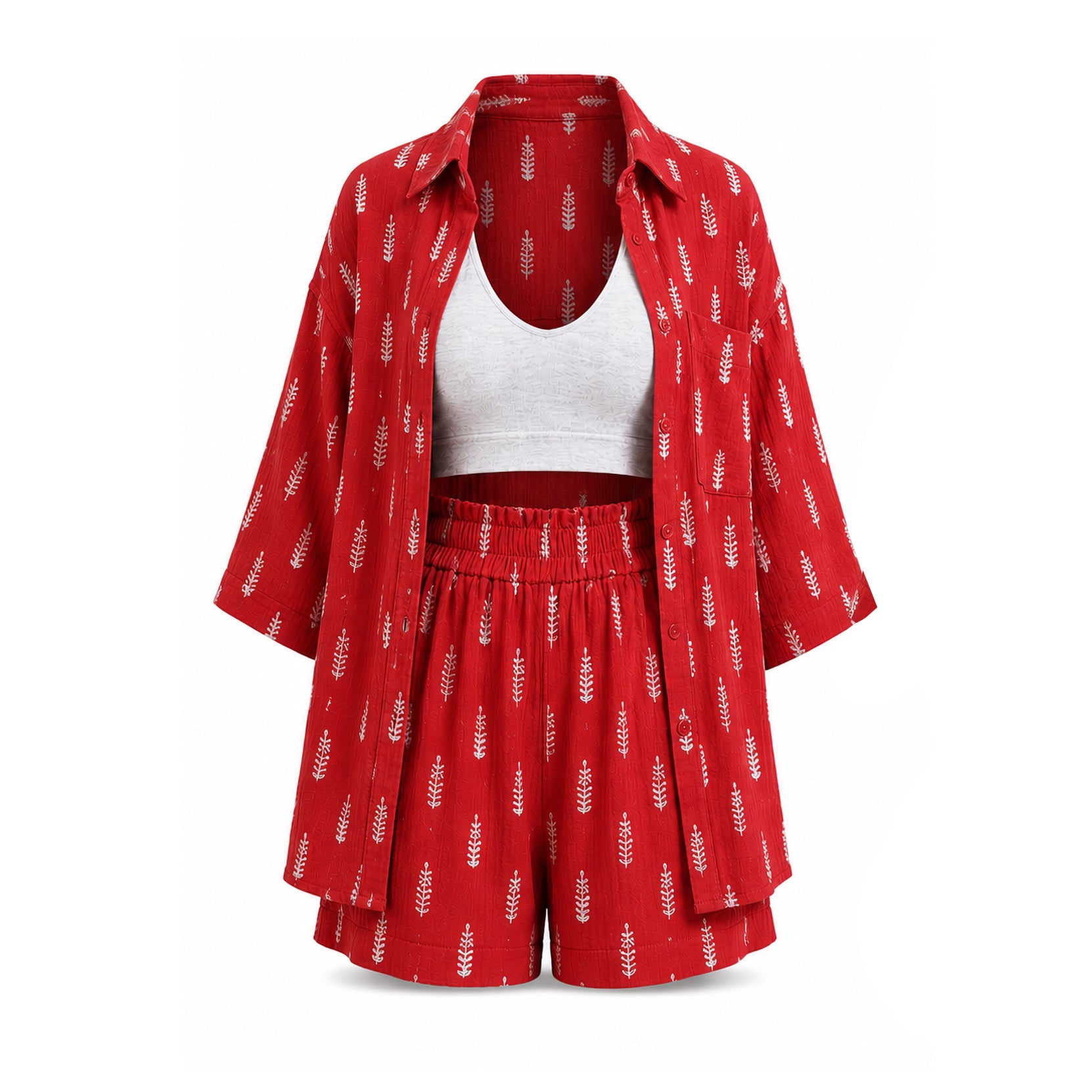 Faye Set- Red