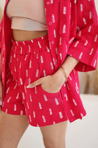 Faye Set- Hot Pink