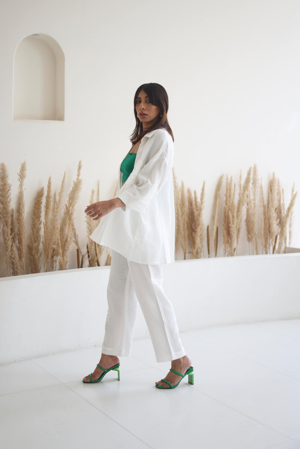 Lana Set with Pants- Ivory