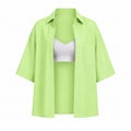 Lana Shirt- Lime Green